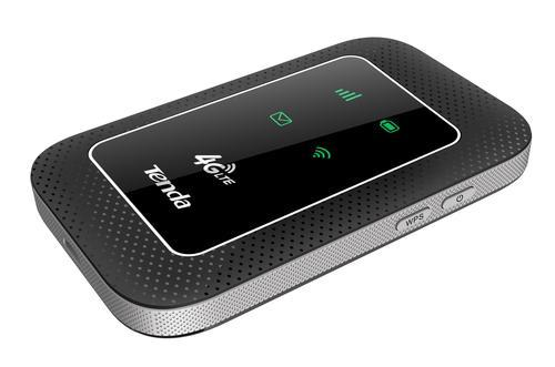 TENDA 4G180 V2.0 ROUTER 4G LTE CAT4 150MBPS PORTATILE MICRO SD FINO A 32GB CONNESSIONE FINO A 10 DISPOSITIVI BATTERIA DA 2.100 MAH NERO